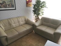 2er & 3er Ledercouch ♡ Ledersofa Couch Sofa neuwertig beige creme Essen - Essen-Stadtmitte Vorschau