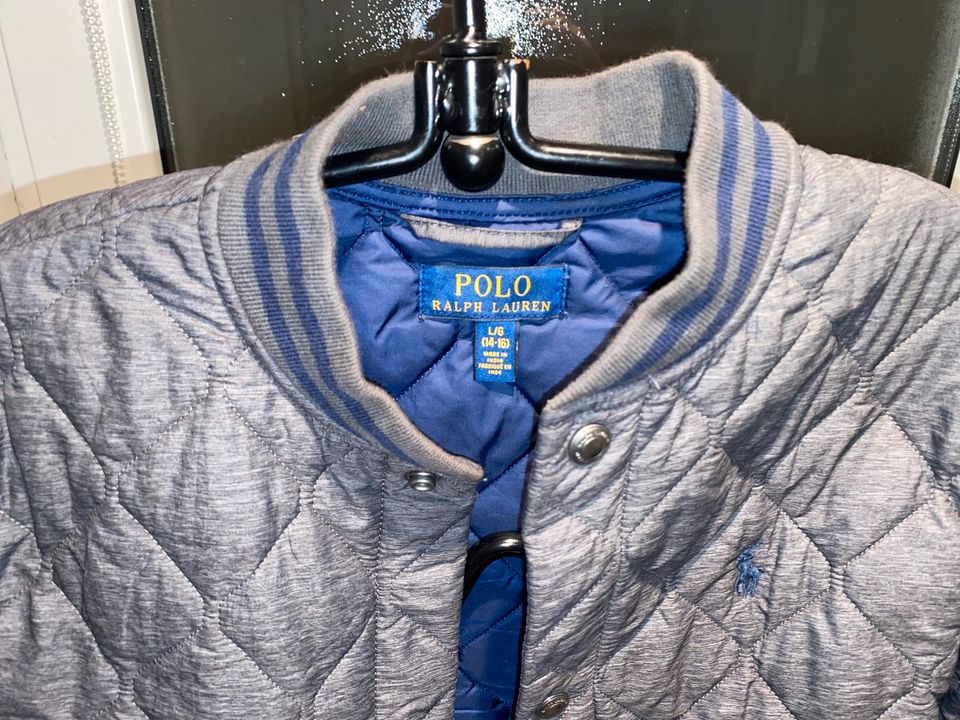 Polo Ralph Lauren graue Steppjacke L/G (14-16) in Arnsberg