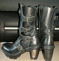 GOTHICANA Boots New Rock Gr. 39 Leder Baden-Württemberg - Bad Rappenau Vorschau