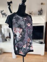 Pullover Kurzarm T Shirt Neu Florales Muster hinten Schwarz 36 38 Rostock - Seebad Warnemünde Vorschau