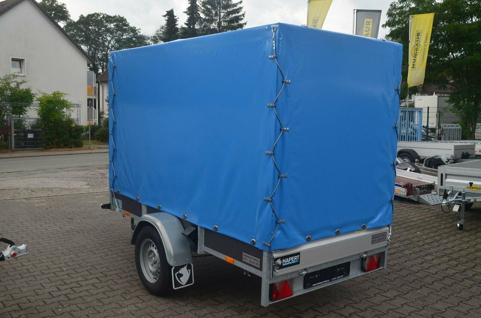 PKW Anhänger NEU 1350 Kg Tieflader 2620x1330x1700 mm Hapert in Bielefeld