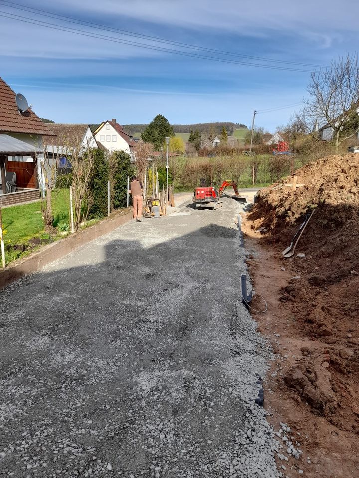 Baggerarbeiten Galabau Gartenbau in Wertheim