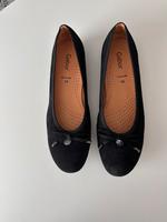 Ballerinas Übergröße 11 Wildleder Schwarz Hessen - Kriftel Vorschau