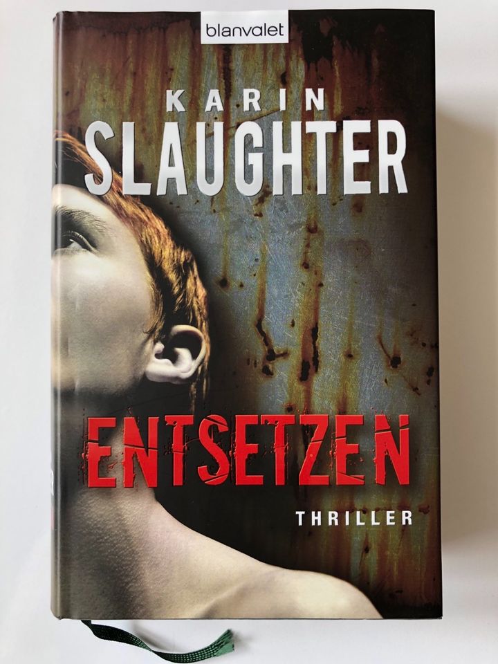 ThrillerBuchpaket K.Slaughter Belladonna|Vergiss|Entsetzen|Blutig in Gotha