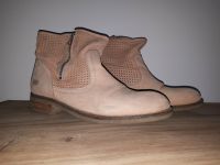 Boots Stiefeletten Leder Wildleder Shoot rosa braun 40 Schleswig-Holstein - Glinde Vorschau