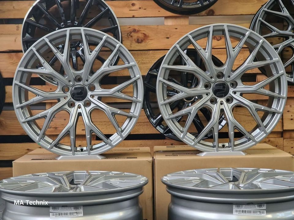 ⭐Alufelgen Felgen Wheelworld WH37 19 Zoll 8,5Jx19 ET40 5x112 grau Audi A4 S4 Limousine Avant B7 B8 B9 A6 Allroad 4F 4G C8 Q2 GA Quattro Q3 F3 8U Q4 Q5 8R FY TT Roadster 8J 8S in Schmalkalden