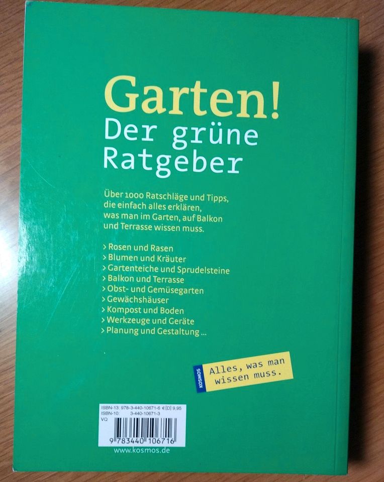 Dickes Gartenbuch , Der grüne Ratgeber in Bad Kreuznach