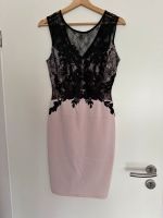 Festliches Kleid rosa/schwarz Gr. S Niedersachsen - Braunschweig Vorschau