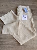 Damen MAC Leinen Hose Nelly Summer, beige /weiß Str.W 38 L34,NEU Hessen - Heusenstamm Vorschau