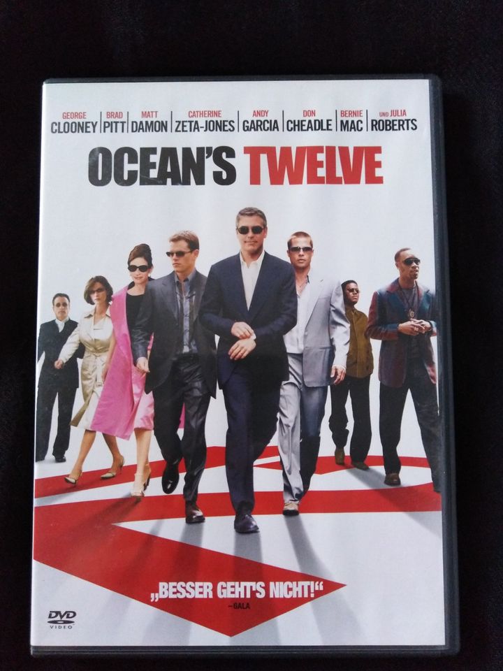 DVD - Oceans Twelve ACTION KOMÖDIE m. Star-Besetzung G. Clooney in Trogen