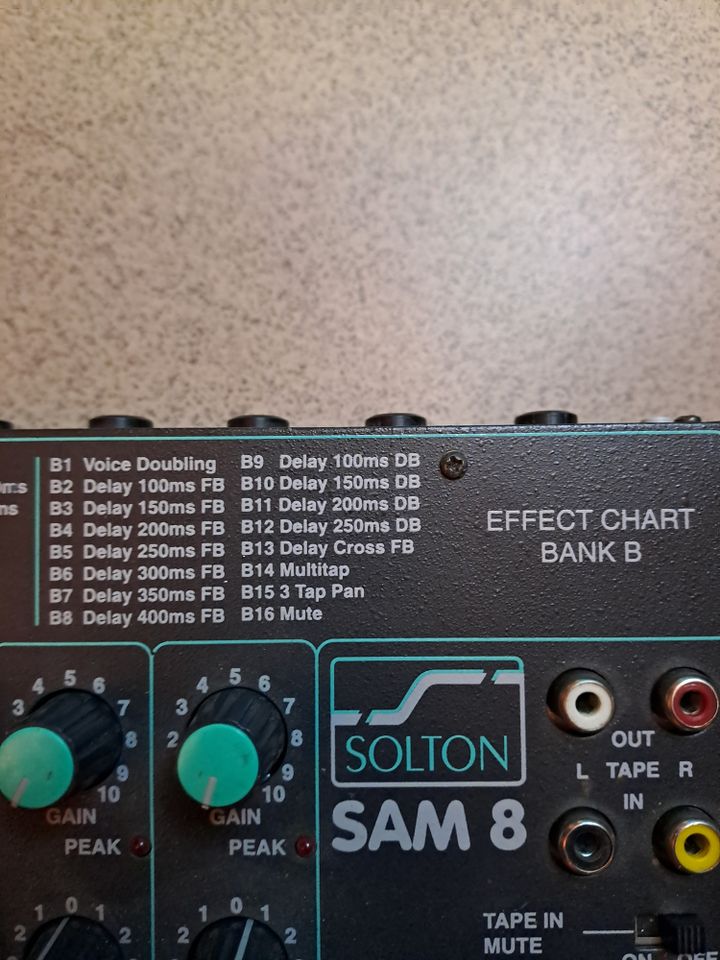Solton SAM 8 Mischpult in Bingen