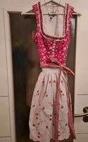 Dirndl pink rosa weiß Blumen 34 XS neu Barbie Dirndl Bayern - Hohenfurch Vorschau