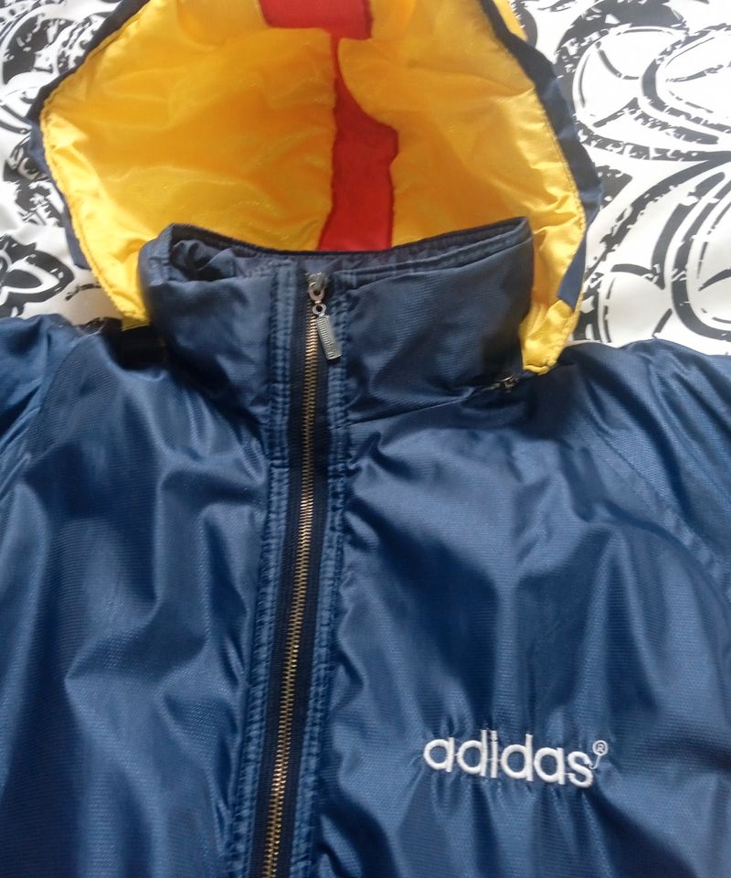 Vintage, seltene Adidas Sportjacke original 80er, 1.Hand in Weissach