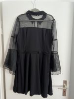 Kleid Gothic schwarz ausgestellte Ärmel transparent Hannover - Südstadt-Bult Vorschau