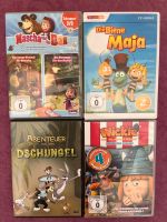 4 DVDs Wickie Mascha und der Bär Biene Maja Kinder Brandenburg - Nordwestuckermark Vorschau
