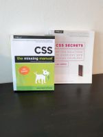CSS Secrets & CSS Missing manual | Website | Webdesign | O'Reilly München - Schwanthalerhöhe Vorschau