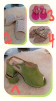 Schuhe jeden Geschmack Anlass Absatz Sandalen flip flops Gr 41 42 Nordrhein-Westfalen - Geilenkirchen Vorschau