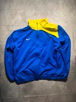 Nike Vintage Windbreaker Blau/Gelb 90s Style XL Thüringen - Gera Vorschau