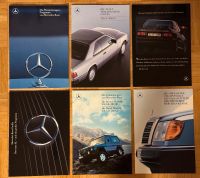 6 Autoprospekte Mercedes Benz Nordrhein-Westfalen - Hamm Vorschau