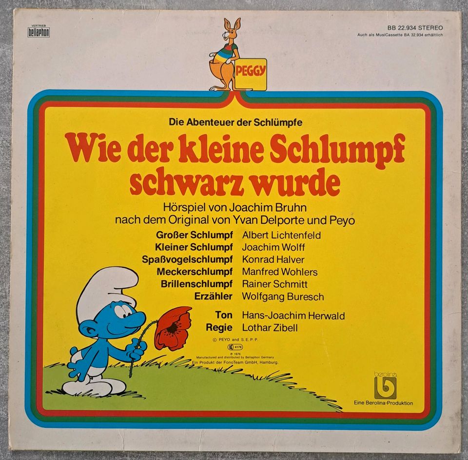 Schallplatte Die Schlümpfe Vinyl in Offenbach