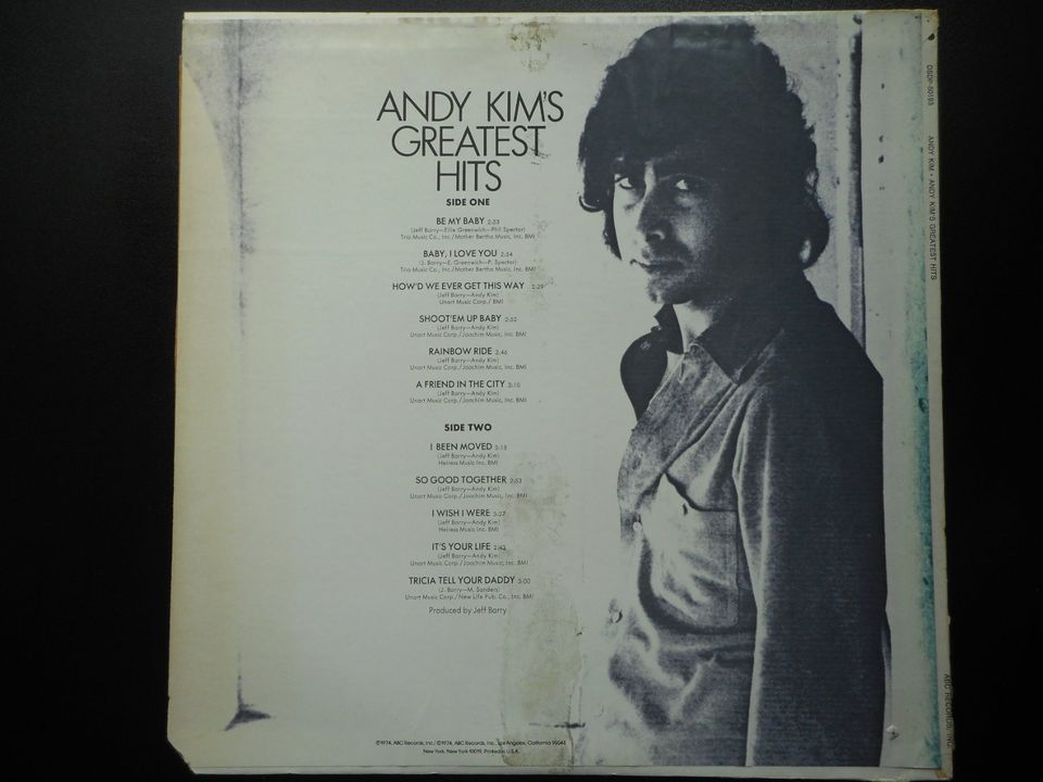 Andy Kim - Greatest - Top LP Schallplatte - in Neumünster