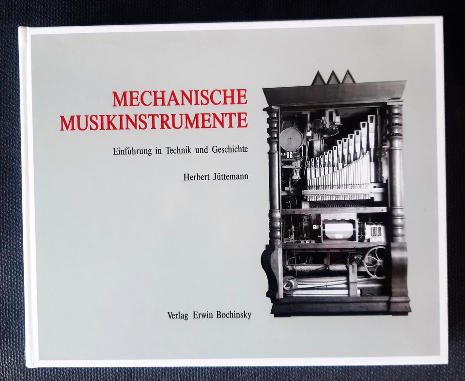 Buch Mechanische Musikinstrumente von Herbert Jüttemann in Fürstenfeldbruck