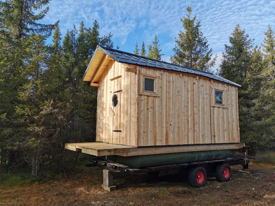 uriges Tiny House " Busy Beaver" in schwed. Lappland/Nordschweden in Ronneburg