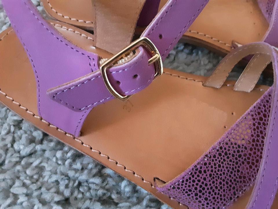 Mädchen Sandalen Schuhe Geox 37 Leder Sommer Urlaub neu in Heidesheim