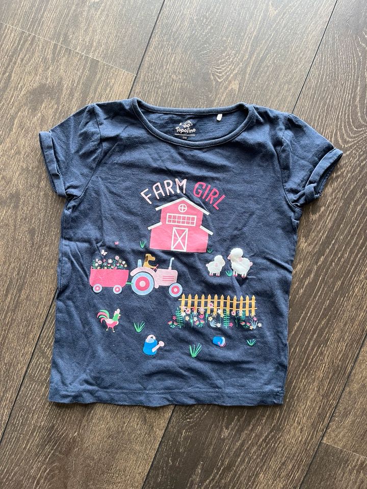 Topolino | Mädchen | Shirt | Tshirt | Gr. 110/116 in Bokensdorf