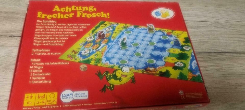 Achtung, frecher Frosch! Gesellschaftsspiel ab 6 Jahren in  Nordrhein-Westfalen - Düren | Gesellschaftsspiele günstig kaufen, gebraucht  oder neu | eBay Kleinanzeigen ist jetzt Kleinanzeigen