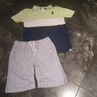 Set Poloshirt Shorts schick 122 128 Nordrhein-Westfalen - Kamp-Lintfort Vorschau