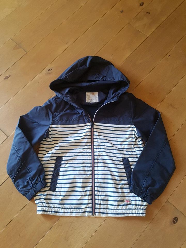 Windjacke Jacke von Zara Boys Gr 152 blau weiss in Kösching