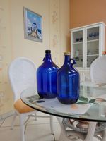 5 L Henkelflasche Glasflasche blau Saarland - Beckingen Vorschau