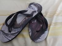 Flip Flop Größe 43/44 schwarz mit Muster Neu Bayern - Kempten Vorschau