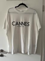 T-Shirt H&M weiss XL Print Cannes Hessen - Altenstadt Vorschau