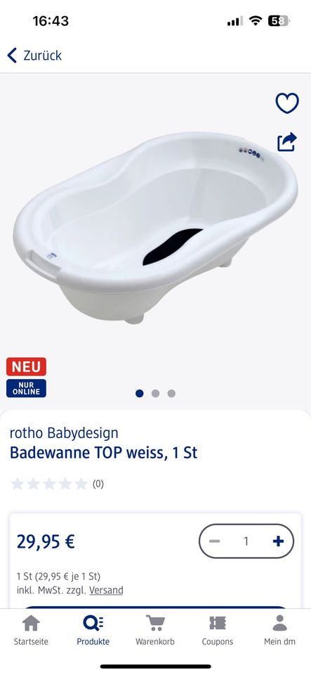 Wickelkommode - Badewannenaufsatz in Hamburg