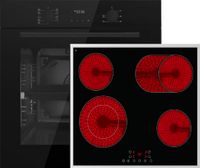 Einbauherdset Autark Elektrobackofen |Glaskeramik Kochfeld Rahmen Essen - Altenessen Vorschau