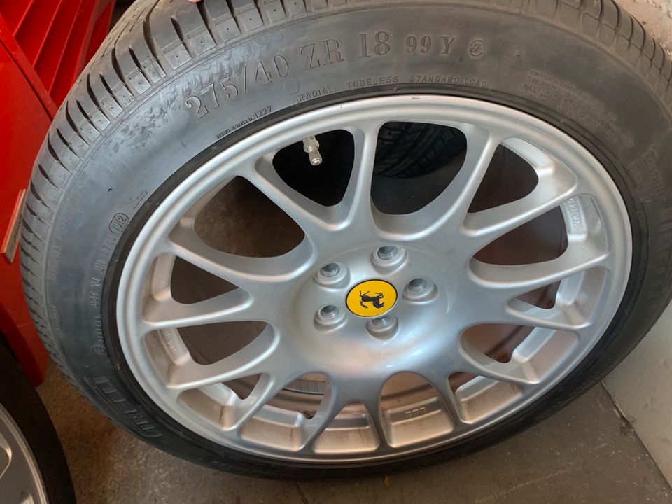 Original Ferrari Corse 360 Challenge BBS Felgen  18 Zoll 5x108 in Bornheim