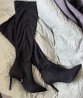 Tamaris Overknee-Stiefel mit Absatz – Gr. 40 – Schwarz Kiel - Suchsdorf Vorschau
