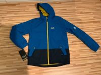 Jack Wolfskin Funktionsacke Gr 176 blau schwarz Regenjacke Niedersachsen - Rotenburg (Wümme) Vorschau