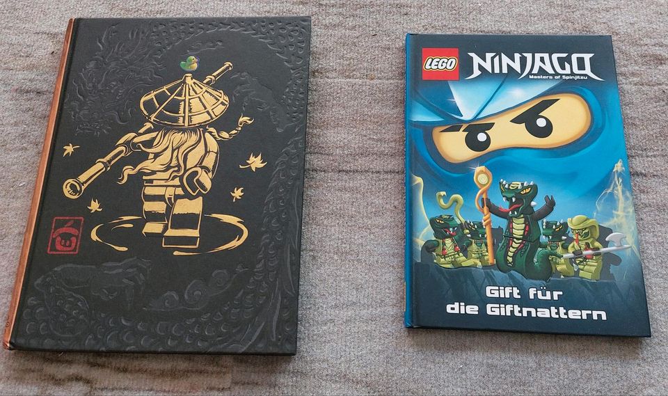 Ninjago-Bücher ( schw. Sonderedition) in Oranienburg