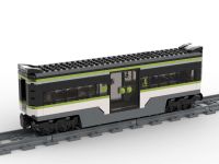LEGO® Speisewagen, Bord-Bistro aus City Eisenbahn 60337, Waggon Schleswig-Holstein - Seth Holstein Vorschau