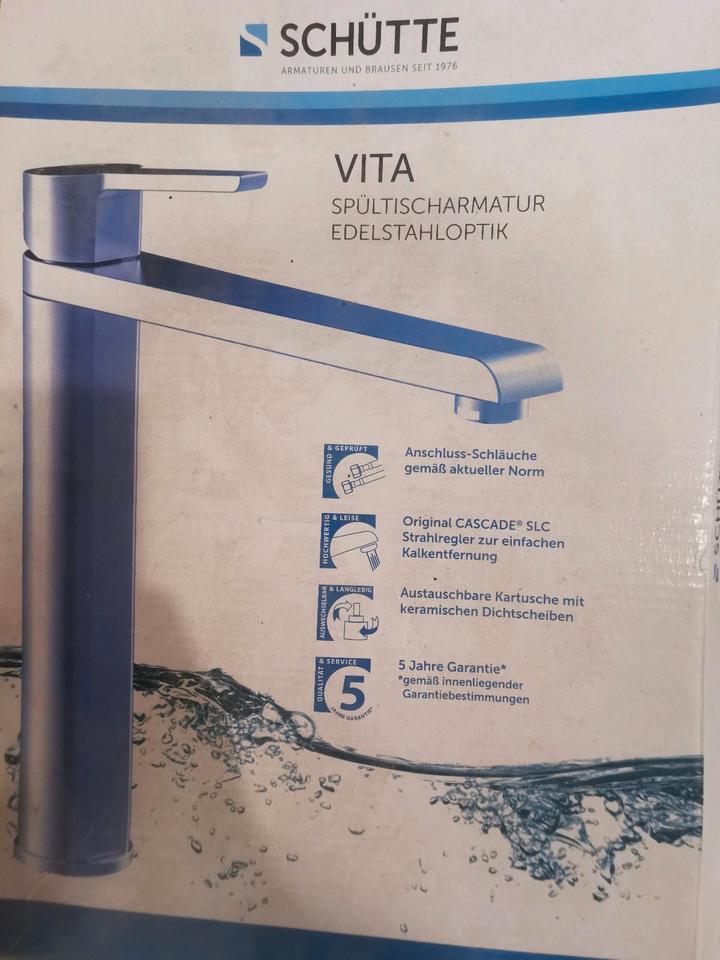 Schütte waschtischarmatur vita neu top wasserhahn küche in Crimmitschau