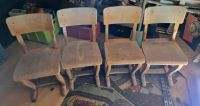 4 Grundschul Stühle  zu restaurieren Bayern - Stammbach Vorschau