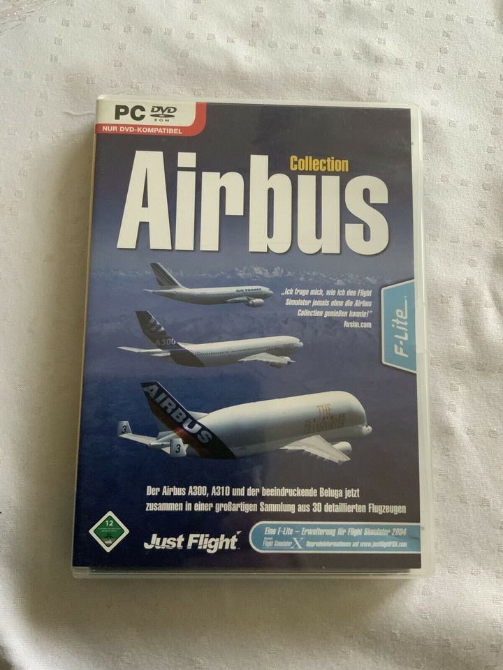 Airbus Collection DVD, A300/A310, Add On bis einschl FSX in Ochtrup