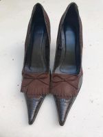 Tolle braune Zara Pumps mit Lätzchen, Grösse 41 Hamburg-Nord - Hamburg Hohenfelde Vorschau