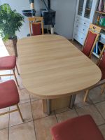 Tisch ausziehbar mit 6 Stühlen Hessen - Ludwigsau Vorschau