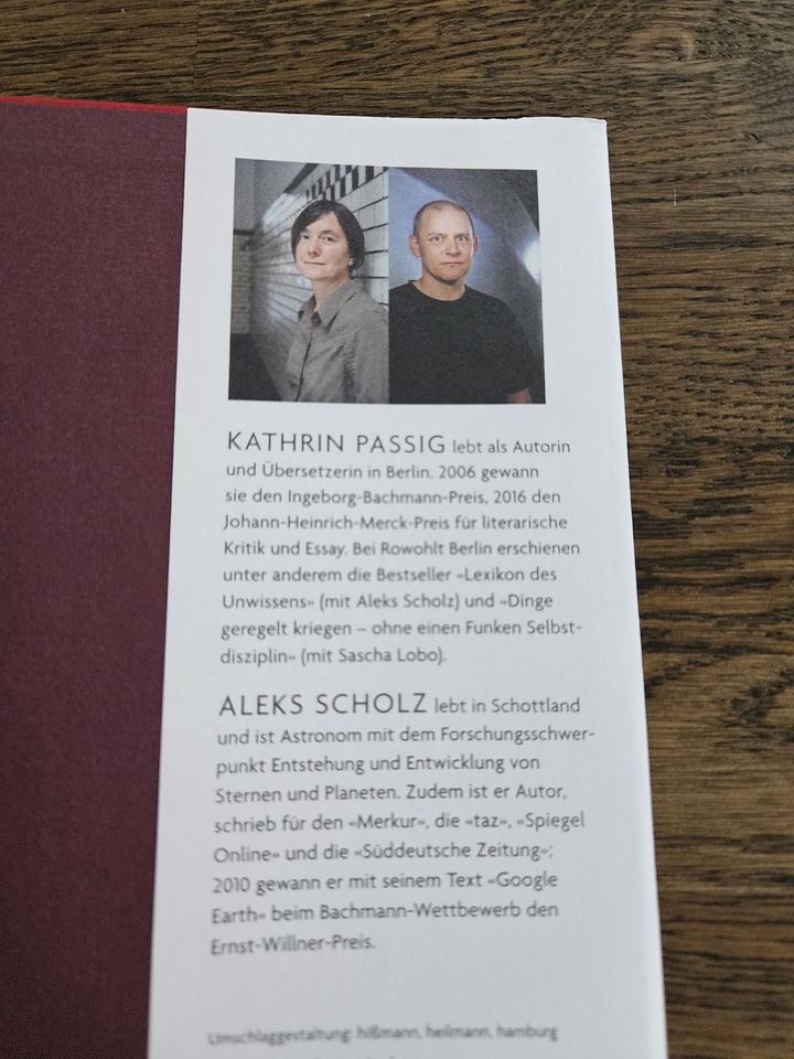 Handbuch für Zeitreisende – Kathrin Passig, Aleks Scholz in Erwitte