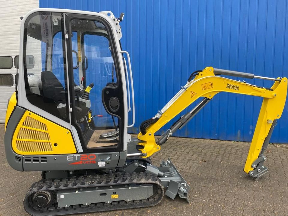 Miete - Minibagger Wacker Neuson ET20 VDS, MS01, 2000kg in Harsefeld