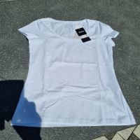 Janina weißes Basic T-Shirt oder zum Basteln Batik Bemalen 40/42 Hessen - Seligenstadt Vorschau